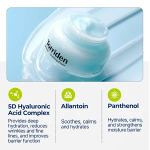 Torriden Low Molecular Hyaluronic Acid Facial Soothing Cream